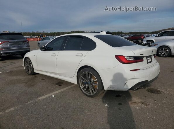 WBA5U9C06LA380757 2020 BMW M3 Белый Задняя левая четверть