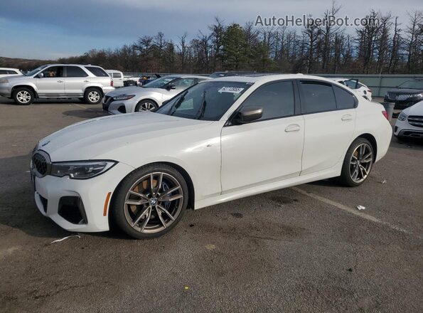 WBA5U9C06LA380757 2020 BMW M3 Белый Передняя левая четверть