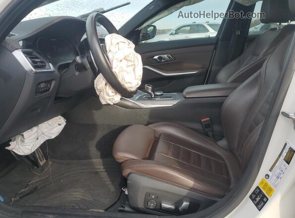 WBA5U9C06LA380757 2020 BMW M3 Белый Вид салона спереди