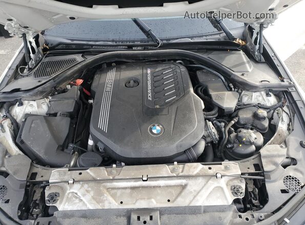 WBA5U9C06LA380757 2020 BMW M3 Белый Вид задней части салона