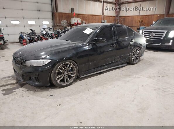 WBA5U9C06LFH42530 2020 BMW M3 Black Vista tres cuartos delantera izquierda