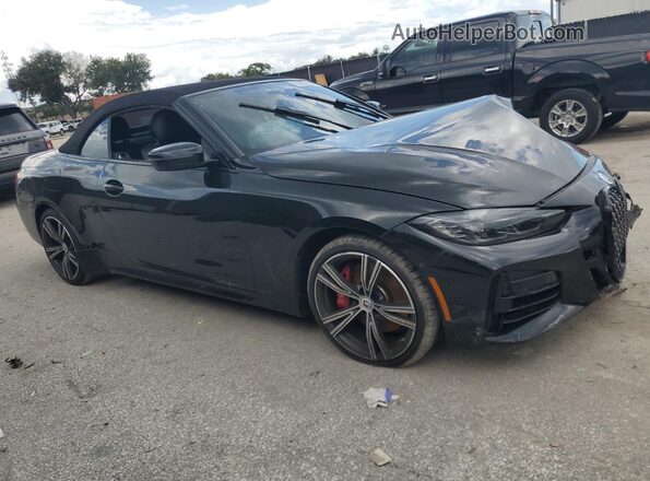 WBA63AT06PCL45459 2023 BMW M4 Black Przód prawy