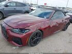 2022 Bmw M440i Xdrive Бордовый vin: WBA63AT08NCJ51917