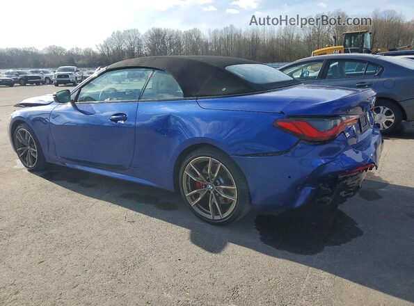 WBA63AT09RCP78115 2024 BMW M4 Blue Задня ліва чверть