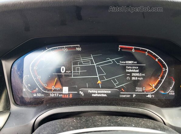 WBA63AV02NFM09232 2022 BMW OTHER Black Widok zestawu wskaźników