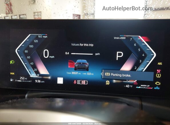 WBA63AV02RFT49734 2024 BMW OTHER Черный Вид задних сидений