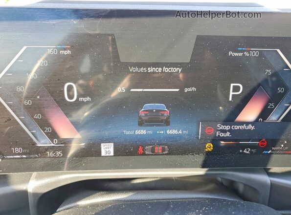 WBA63DA01TCW41312 2026 BMW OTHER Black Vista del cuadro de instrumentos