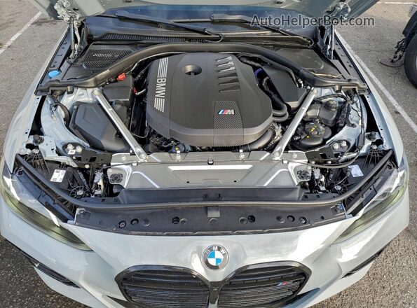 WBA63DB08TCW33173 2026 BMW M4 Gray Vista interior trasera