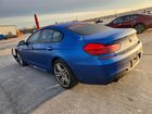 2019 Bmw 640 I Gran Coupe Синий vin: WBA6D0C56KG853080