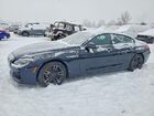 2019 Bmw 650 Xi Gran Coupe Black vin: WBA6D6C52KG388963