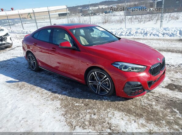 WBA73AK0XM7H39883 2021 BMW OTHER Красный Передняя правая четверть