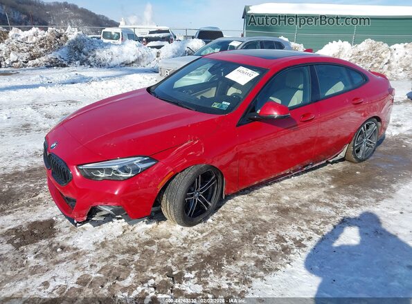WBA73AK0XM7H39883 2021 BMW OTHER Красный Передняя левая четверть