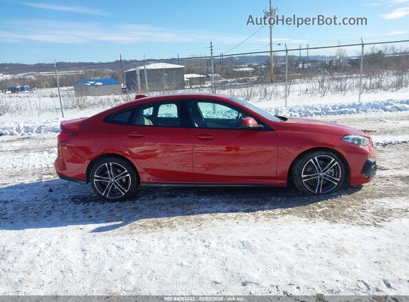 WBA73AK0XM7H39883 2021 BMW OTHER Красный Панорамный вид салона 360°