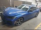 2022 Bmw 430i Xdrive Синий vin: WBA73AP09NCK07359