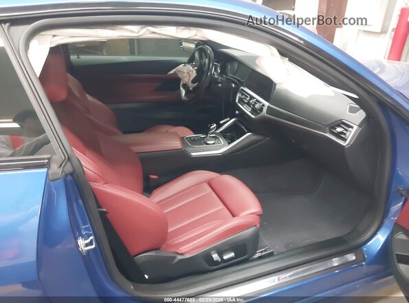 WBA73AP09NCK07359 2022 BMW OTHER Синий Вид салона спереди