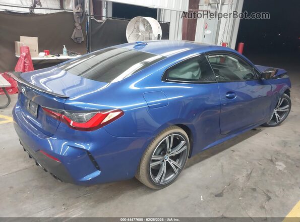 WBA73AP09NCK07359 2022 BMW OTHER Синий Задняя правая четверть
