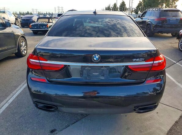 WBA7E2C58KB218548 2019 BMW OTHER Black Widok z tyłu