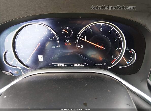 WBA7E2C59KB454433 2019 BMW OTHER White Вид задніх сидінь