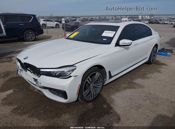 WBA7E2C59KB454433 2019 BMW OTHER White Передня ліва чверть