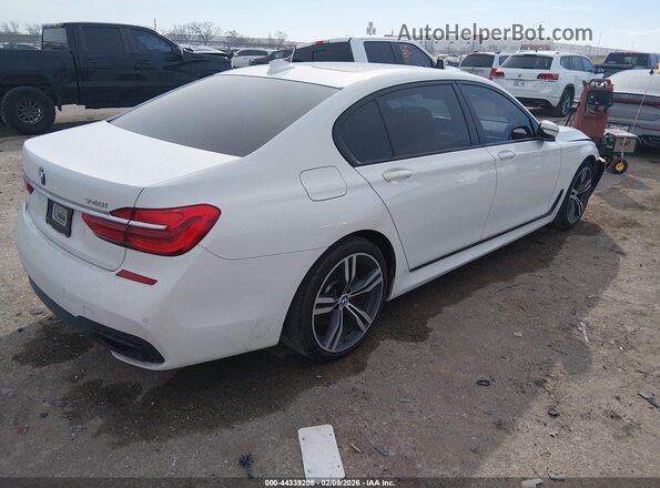 WBA7E2C59KB454433 2019 BMW OTHER White Задня права чверть