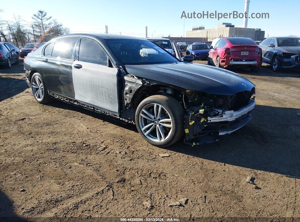 WBA7E4C55KGV70582 2019 BMW OTHER Черный Передняя правая четверть