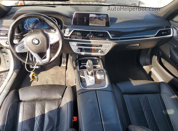 WBA7F0C52KGM24985 2019 BMW OTHER White Առջևի վահանակի տեսք