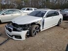 2018 Bmw 750 I White vin: WBA7F0C56JGM22994