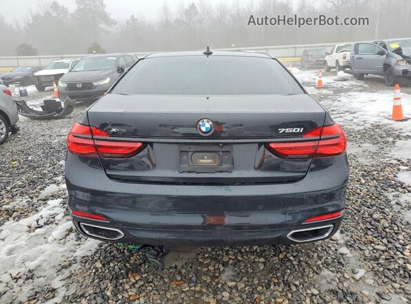 WBA7F2C54JG424075 2018 BMW OTHER Black Widok z tyłu