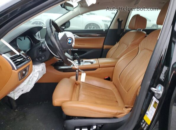WBA7F2C54JG424075 2018 BMW OTHER Black Widok wnętrza z przodu