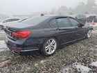 2018 Bmw 750 Xi Black vin: WBA7F2C54JG424075