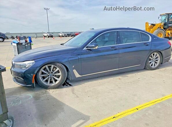 WBA7J2C52JB246288 2018 BMW OTHER Синий Передняя левая четверть