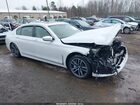 2021 Bmw 750i Xdrive White vin: WBA7U2C08MCF73551
