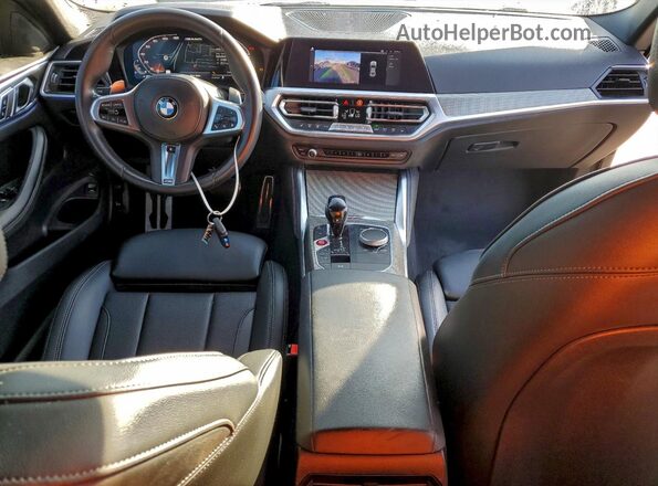 WBA83AP01PCM21446 2023 BMW M4 Black Dashboard view