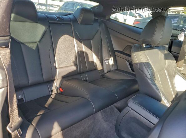 WBA83AP01PCM21446 2023 BMW M4 Black Rear seats view