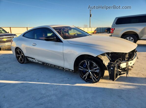 WBA83AP02PCL62987 2023 BMW M4 White წინა მარჯვენა