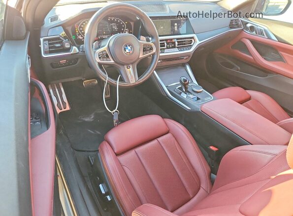 WBA83AP02PCL62987 2023 BMW M4 White წინა პანელის ხედი