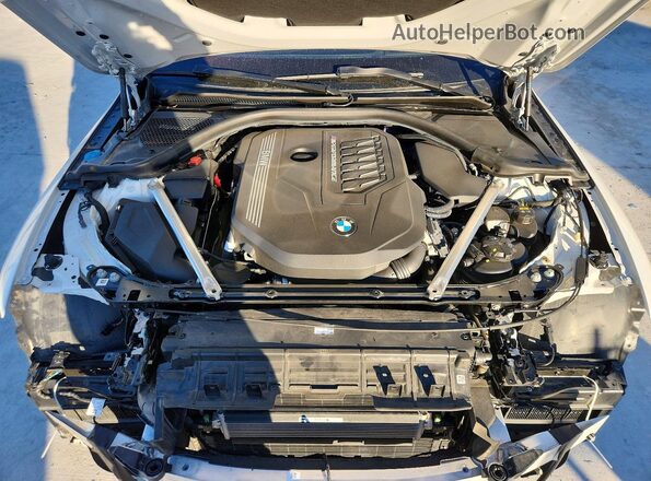 WBA83AP02PCL62987 2023 BMW M4 White უკანა სალონის ხედი