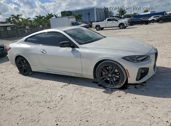 WBA83AP03RCR28884 2024 BMW M4 White Передня права чверть