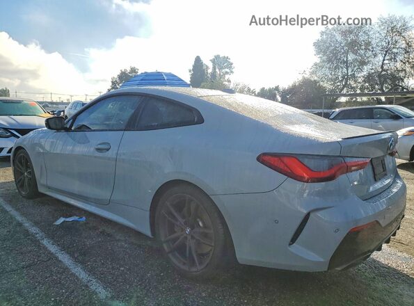 WBA83AP08RCP37610 2024 BMW M4 Gray Задня ліва чверть