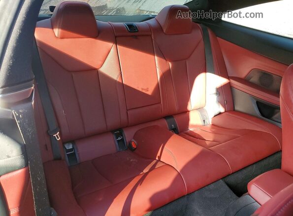 WBA83AP08RCP37610 2024 BMW M4 Gray Вид задніх сидінь