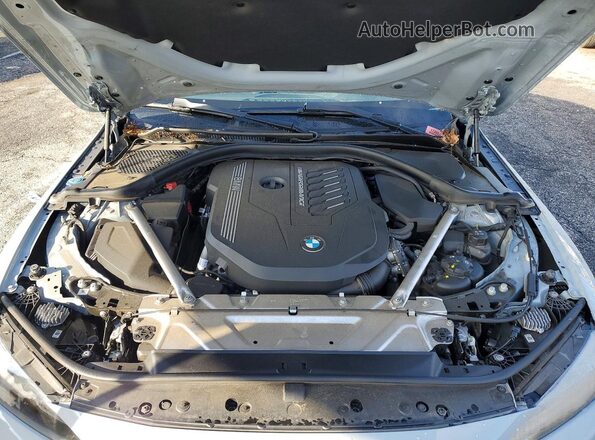 WBA83AP08RCP37610 2024 BMW M4 Gray Вид задньої частини салону