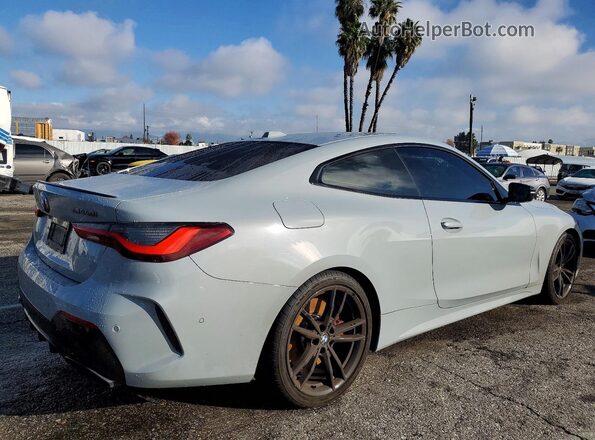 WBA83AP08RCP37610 2024 BMW M4 Gray Задня права чверть