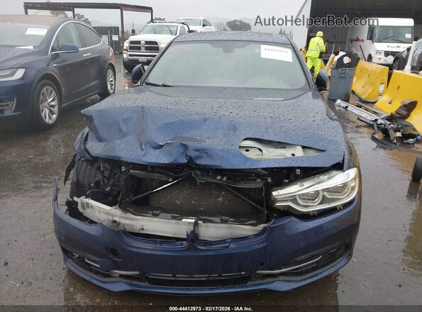 WBA8B9G38HNU55112 2017 BMW OTHER Dark Blue Вид щитка приборов