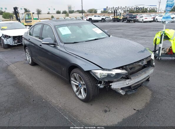 WBA8E1C30HA158731 2017 BMW OTHER Gray Delantero derecho