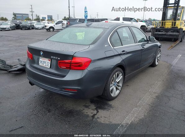 WBA8E1C30HA158731 2017 BMW OTHER Gray Trasero derecho