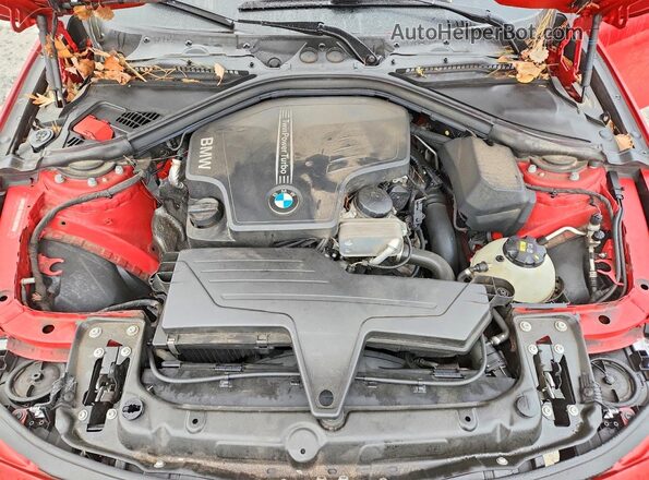 WBA8E1G5XGNT36809 2016 BMW OTHER Красный Вид задней части салона