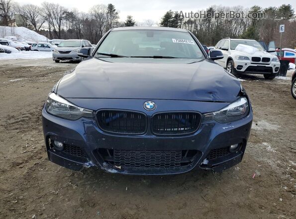 WBA8E5G32HNU44283 2017 BMW OTHER Синий Вид спереди