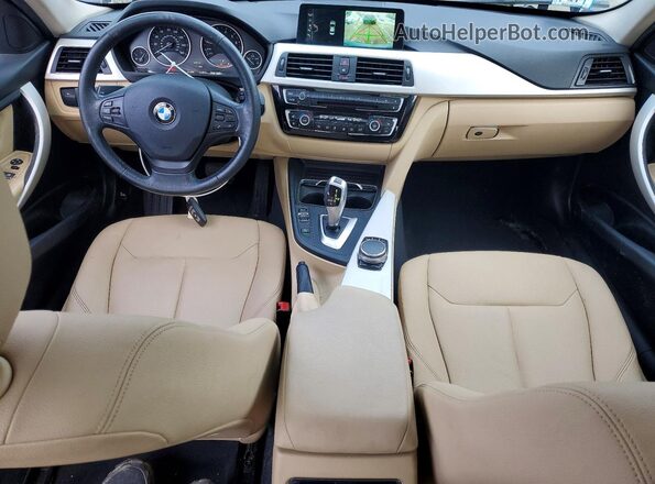 WBA8E5G32HNU44283 2017 BMW OTHER Синий Вид панели приборов