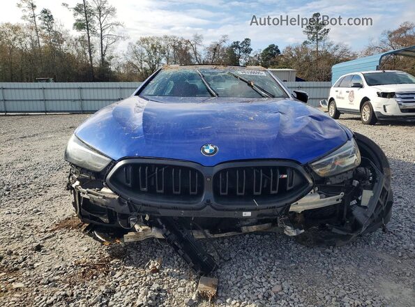 WBAGV8C02PCL67191 2023 BMW M8 Blue Widok z przodu