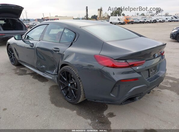 WBAGV8C05SCS58040 2025 BMW M8 Gray Задня ліва чверть